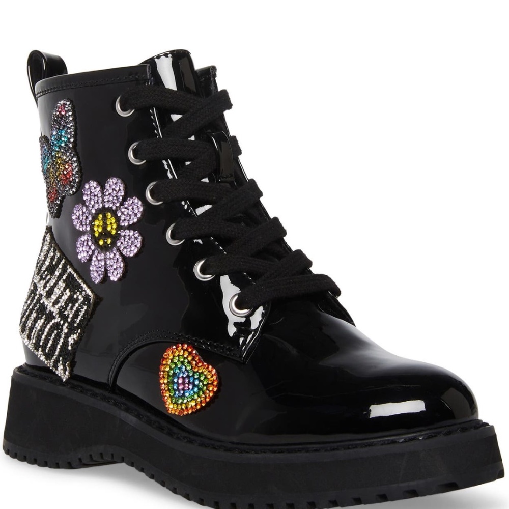 Steve Madden Kids lace up bootie